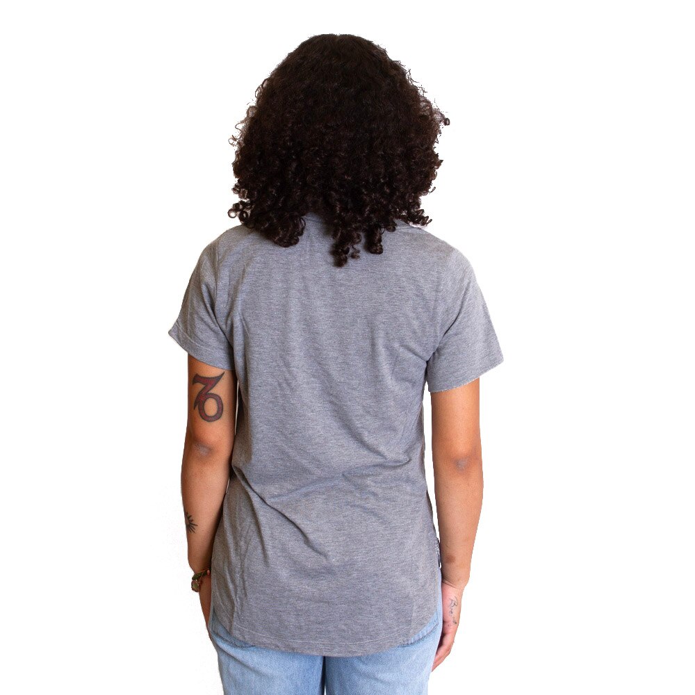 Interlocking UO, Nike, Grey, Crew Neck, Tri-blend, Women, Essential, T-Shirt, 795244